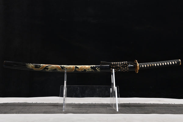 Maki-e Golden Dragon Sword