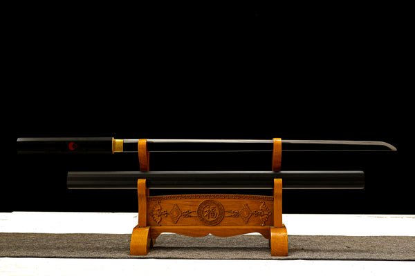 Black grass shaving sword